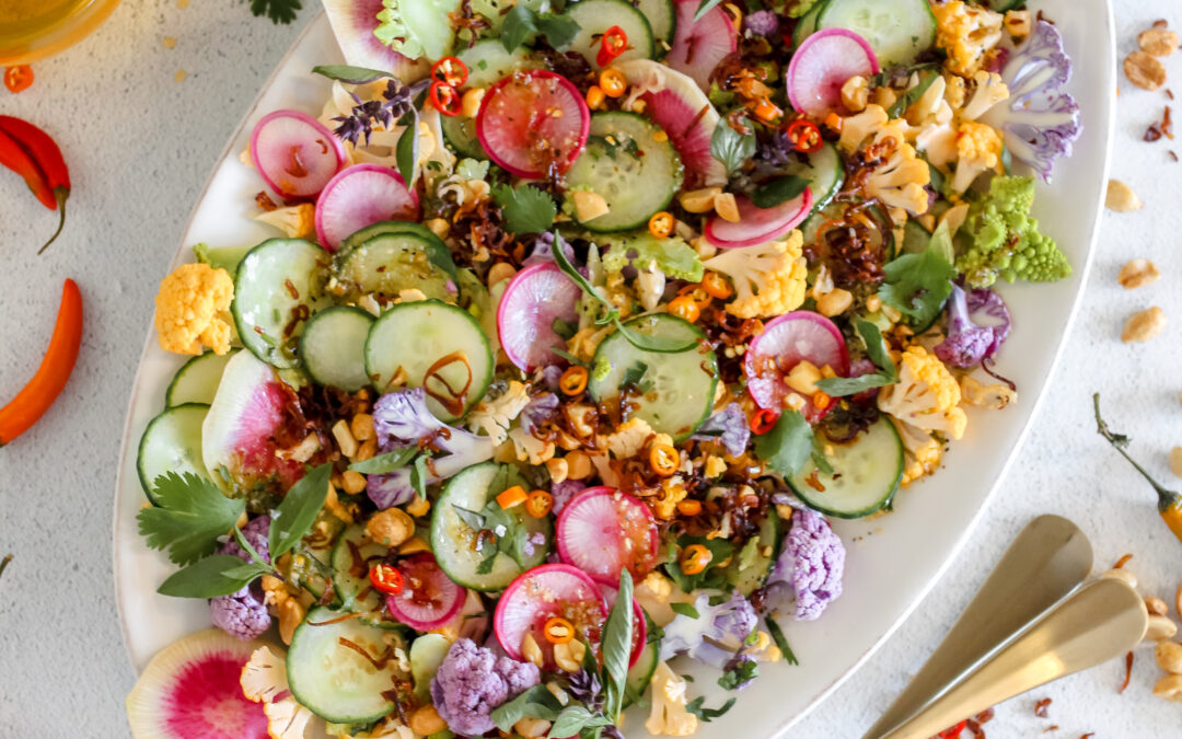 Vietnamese-Style Shaved Vegetable Salad